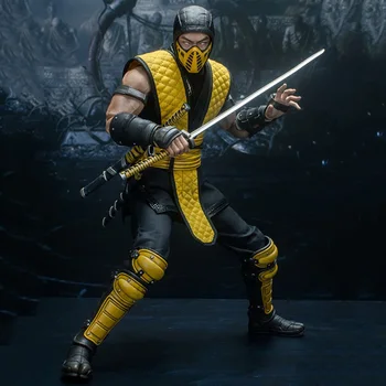 Colectie Furtuna Jucării DCMK09 1/6 Soldat de sex Masculin Scorpion din Mortal Kombat 12