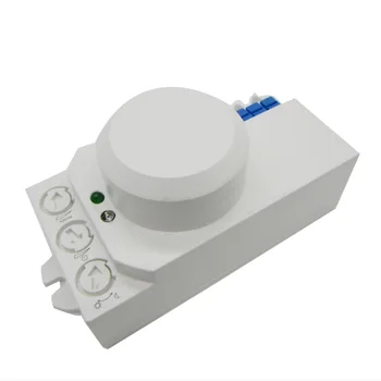 220V Inteligent cuptor cu Microunde Senzor Radar de Detectare Distanta de Iluminare Reglabil Întârziere Reglabil Comutator Senzor