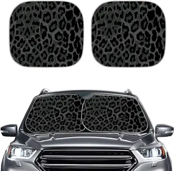 Jndtueit Leopard Ghepard parasolar pentru Parbriz Auto | Totale de Soare, Căldură și Protecție UV cu Interior Auto de Protectie solara