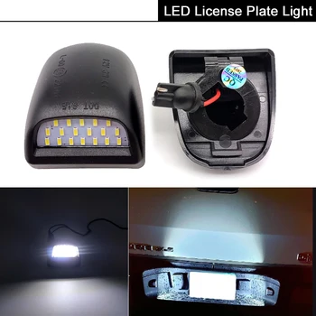 2 buc LED-uri de Înmatriculare Lumina Lămpii Numărului de Înmatriculare Pentru Chevrolet Avalanche Pentru GMC Sierra 1500 2500 3500 Pentru Cadillac Escalade