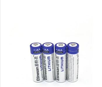 4buc Noi Baterie AA Etinesan1.5V Litiu AA baterie de Unică folosință pentru Control de la Distanță Jucărie lumina Baterie transport gratuit