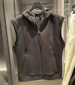 Noua toamna golf haine barbati de Golf moda slim cu fermoar vesta sport de agrement vesta