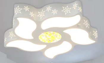 Noua, moderna led lumini plafon pentru camera de zi dormitor acasă lampă de tavan forma de floare transport gratuit