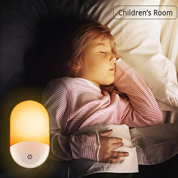 LED Lumina de Noapte Plug-in Lumina de Noapte pentru Copii Automată ON/Off Amurg până în Zori Lumini de Perete pentru Dormitor, Coridor, Culoar