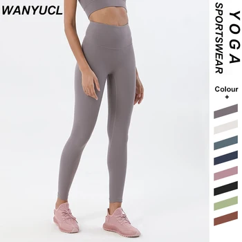 WANYUCL 2022 Vânzare Fierbinte de Fitness Feminin Atletic Femei Jambiere Elastice Ghemuit Dovada Sală de Sport Colanti Pantaloni de Yoga care Rulează Pantalonii S-XL