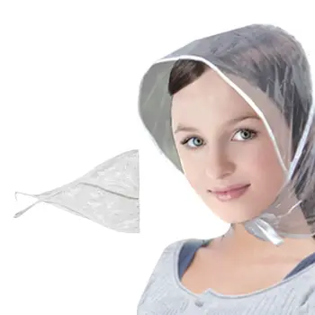Creative Barbati Femei Unisex Plastic Ploaie Cozoroc Pălărie Pliabil Copii, Pescuit, Drumeții Impermeabilă, Rezistentă La Vânt Parul De Protecție Bonnet Capac