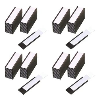 120Pcs Magnetic suport de Eticheta Cu Date Magnetice Deținătorii de Carduri Cu Clar de Plastic de Protecție Pentru Raft Metalic (1 X 3 Inch)