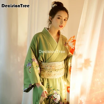 2022 chimono tradițional japonez femei de imprimare yukata femei, kimono yukata camasa de noapte, pijamale, halat de baie feminino kimono-halat
