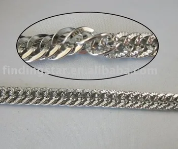 TRANSPORT GRATUIT la 4 Metri răsucite texturate lanț de metal 11x8.5mm M18663