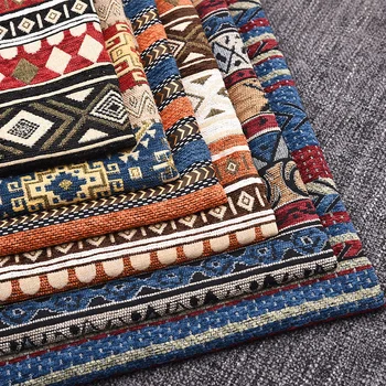 Noi, De Înaltă Calitate Îngroșa Boem Chenille Jacquard Epocă Boho Tesatura Acasă Decorare Accesorii Tapiterie Textil