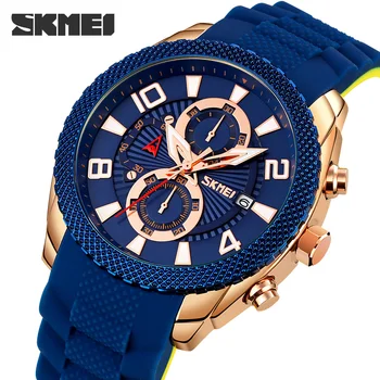 Bărbați Ceas SKMEI Cuarț Ceasuri Fashion Casual Sport Militare Ceas de mână rezistent la apă Lux Data Bărbați Ceas Relogio Masculino