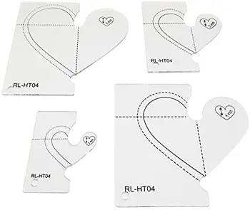 Valentine Instrumente de Cusut Quilting Șabloane Mașini de Cusut Matlasare Set de Conducător # RL-HT04