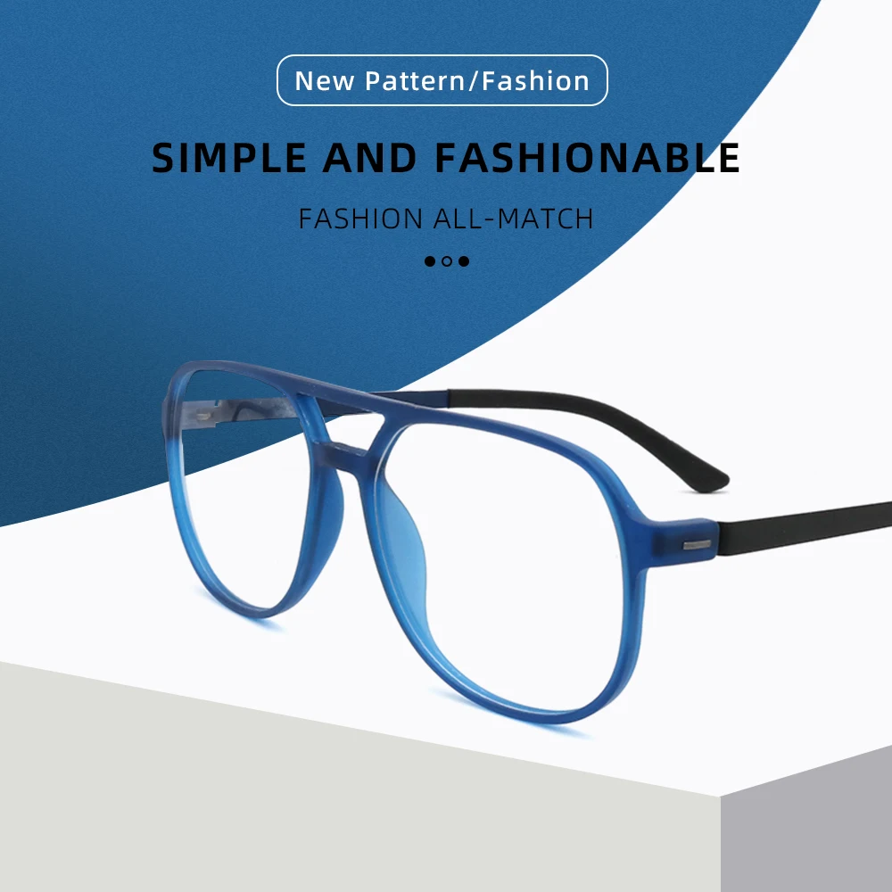 NONOR Clasic Optice Rama de Ochelari Pentru Bărbați Piața de Ochelari de vedere TR90 Femei Designer de Moda Albastru Ochelari