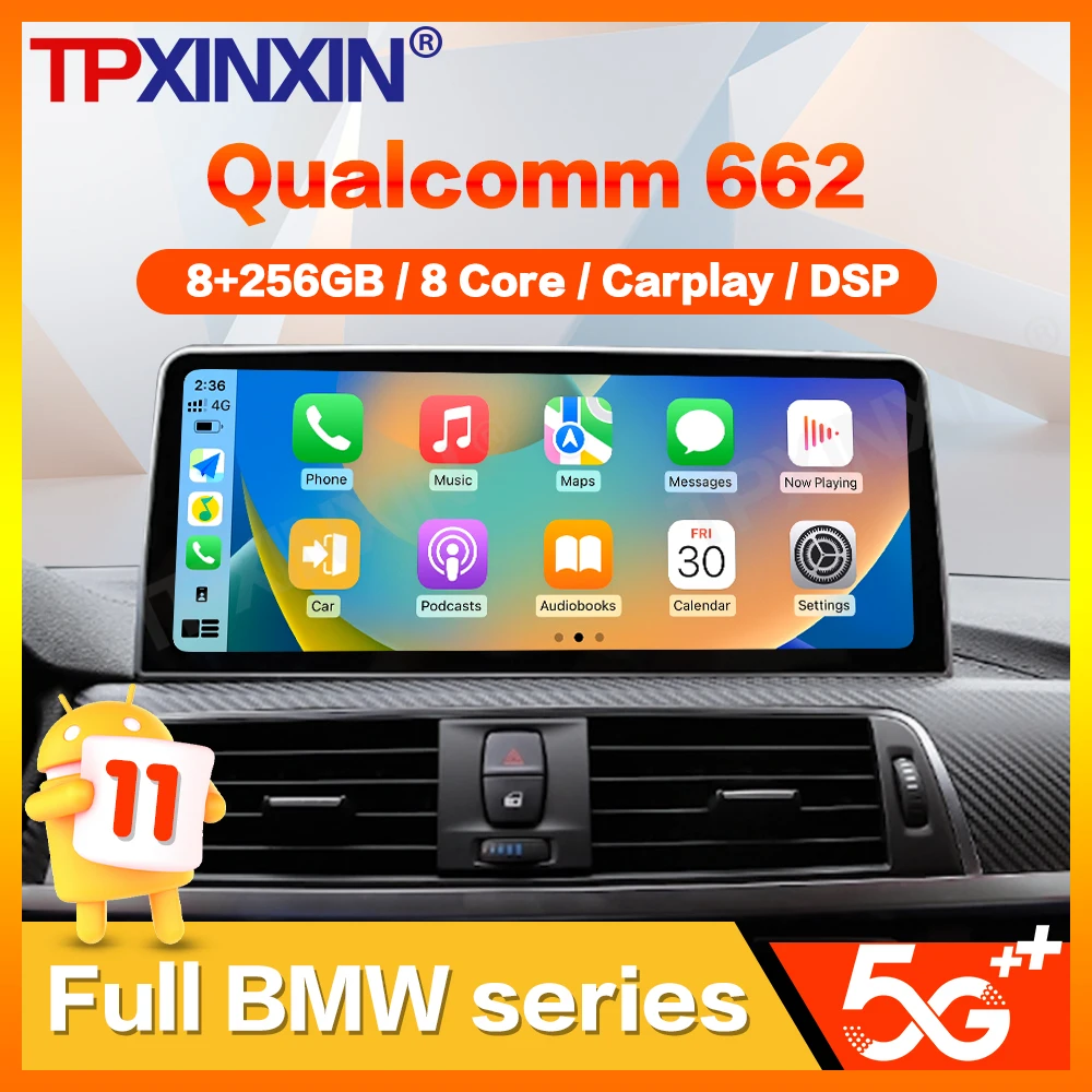 Android 10 6+128G Carplay Mașină de Navigare GPS Pentru BMW X3 2005-2009 CCC Auto Radio Stereo Multimedia Player Unitatii casetofon